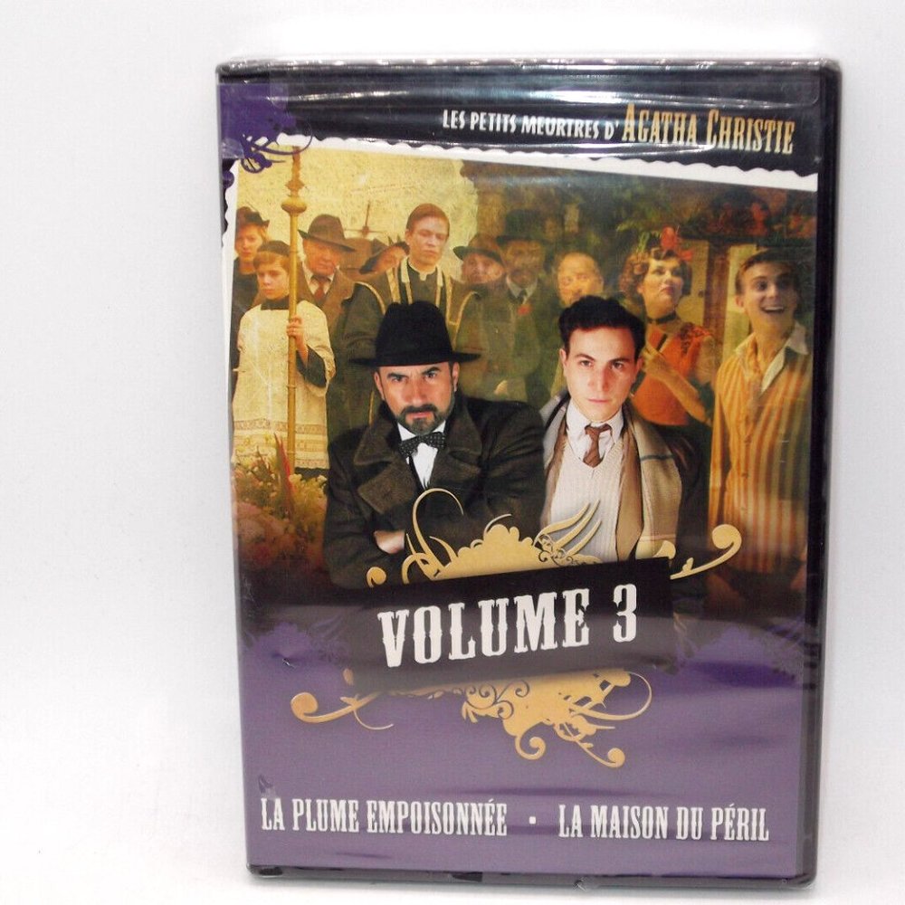 Les Petits Meutres D'Agatha Christie - Volume 3 (DVD) French Brand New